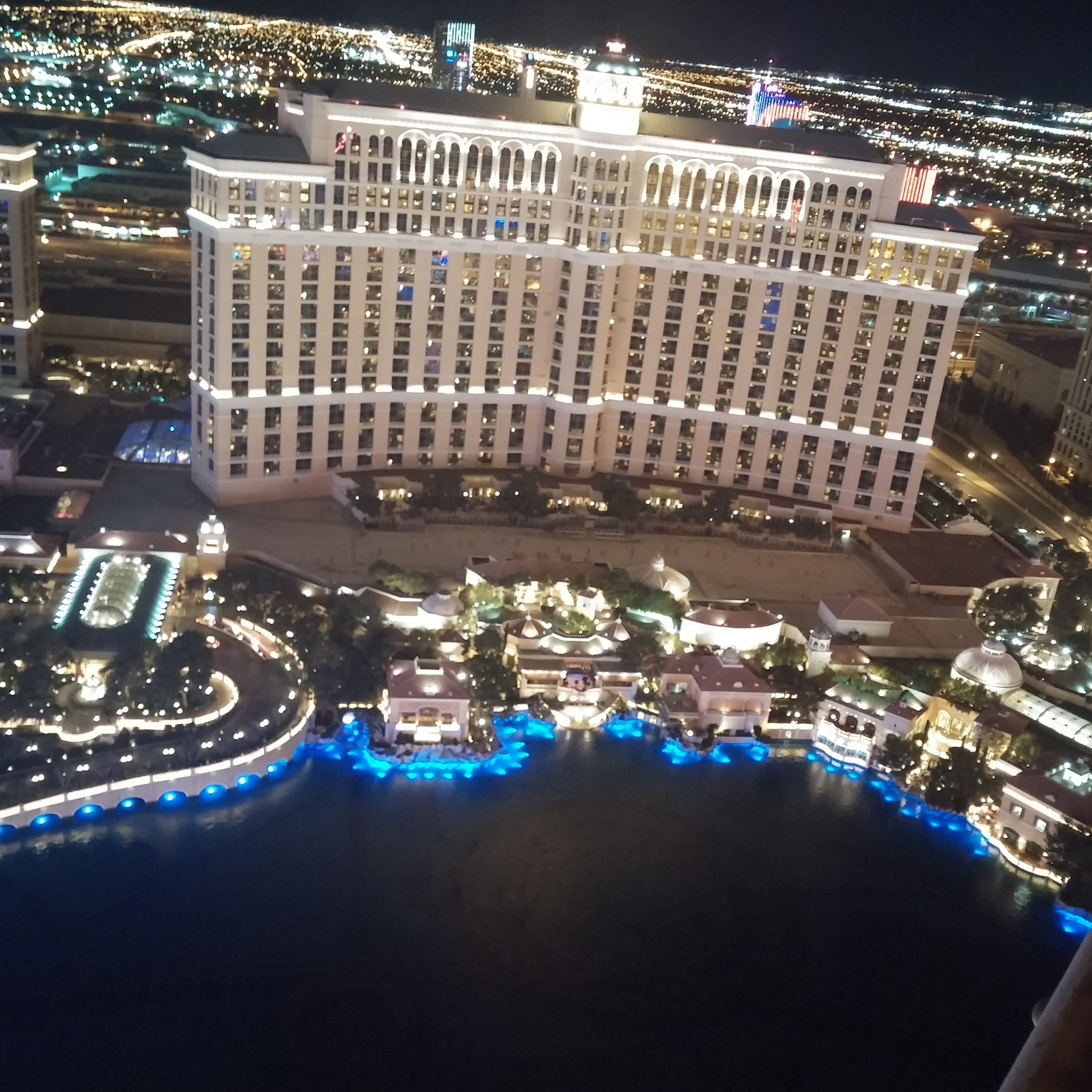 Bellagio from Eiffel Tower